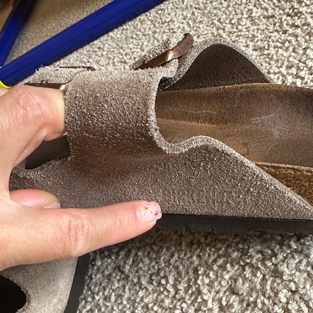 Birkenstock Kids Tan Sandals - Picture 10 of 12